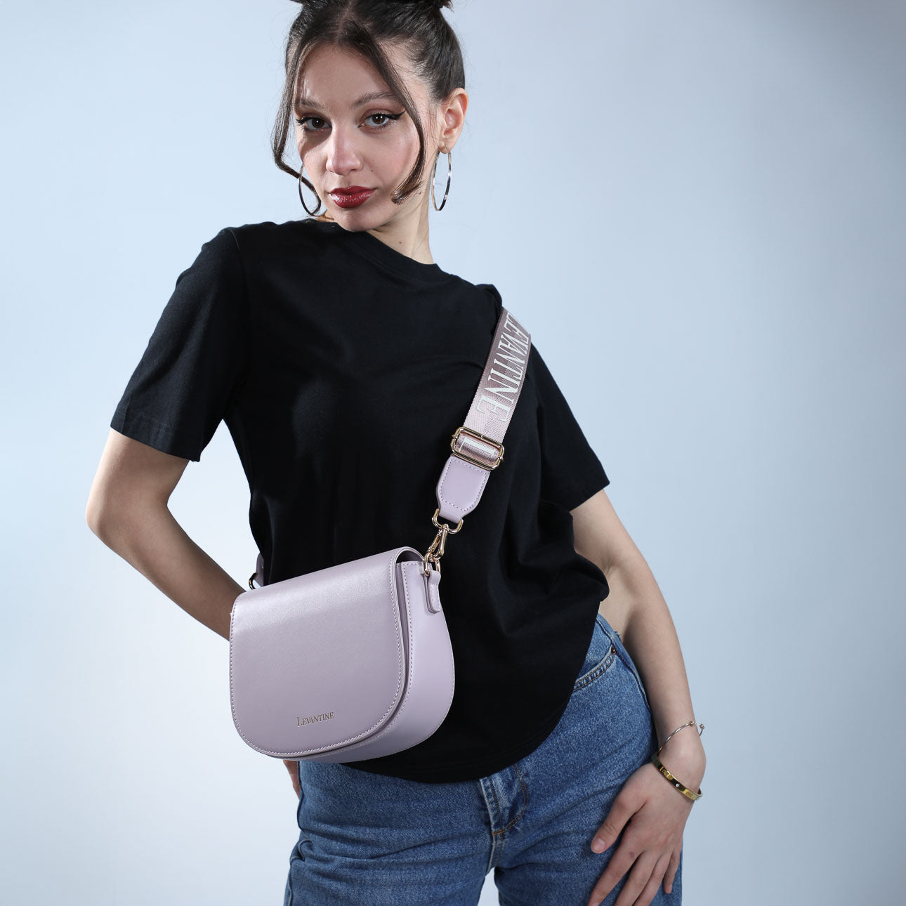 Nora Crossbody- Lilac