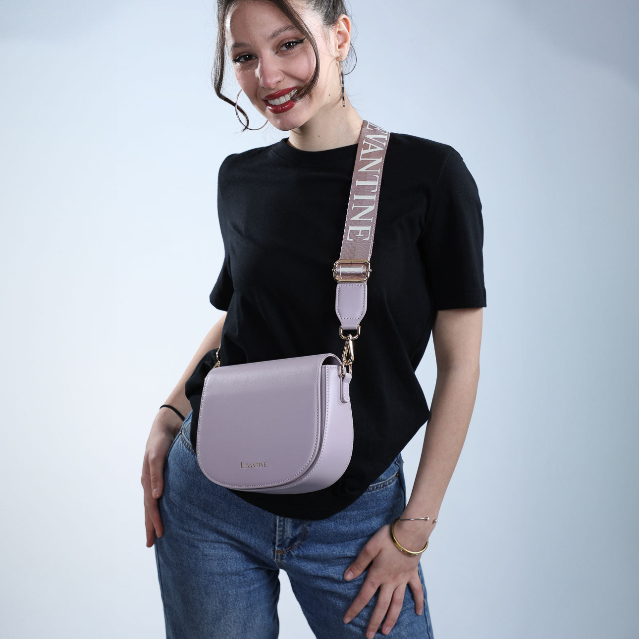 Nora Crossbody- Lilac