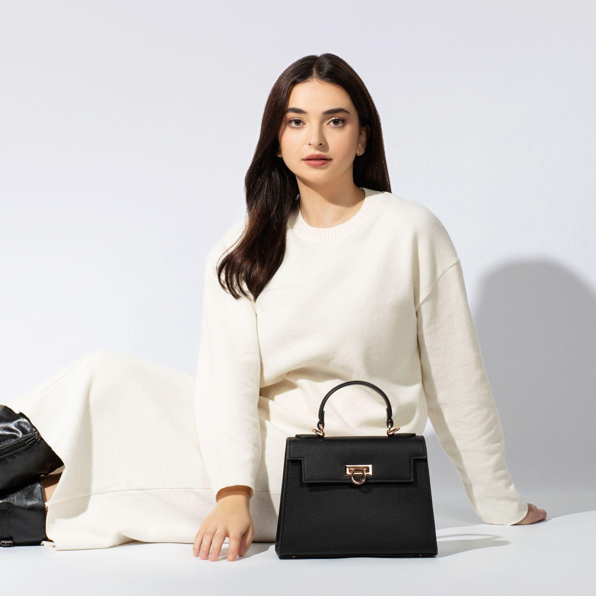 Layla Bag in Black - Levantine