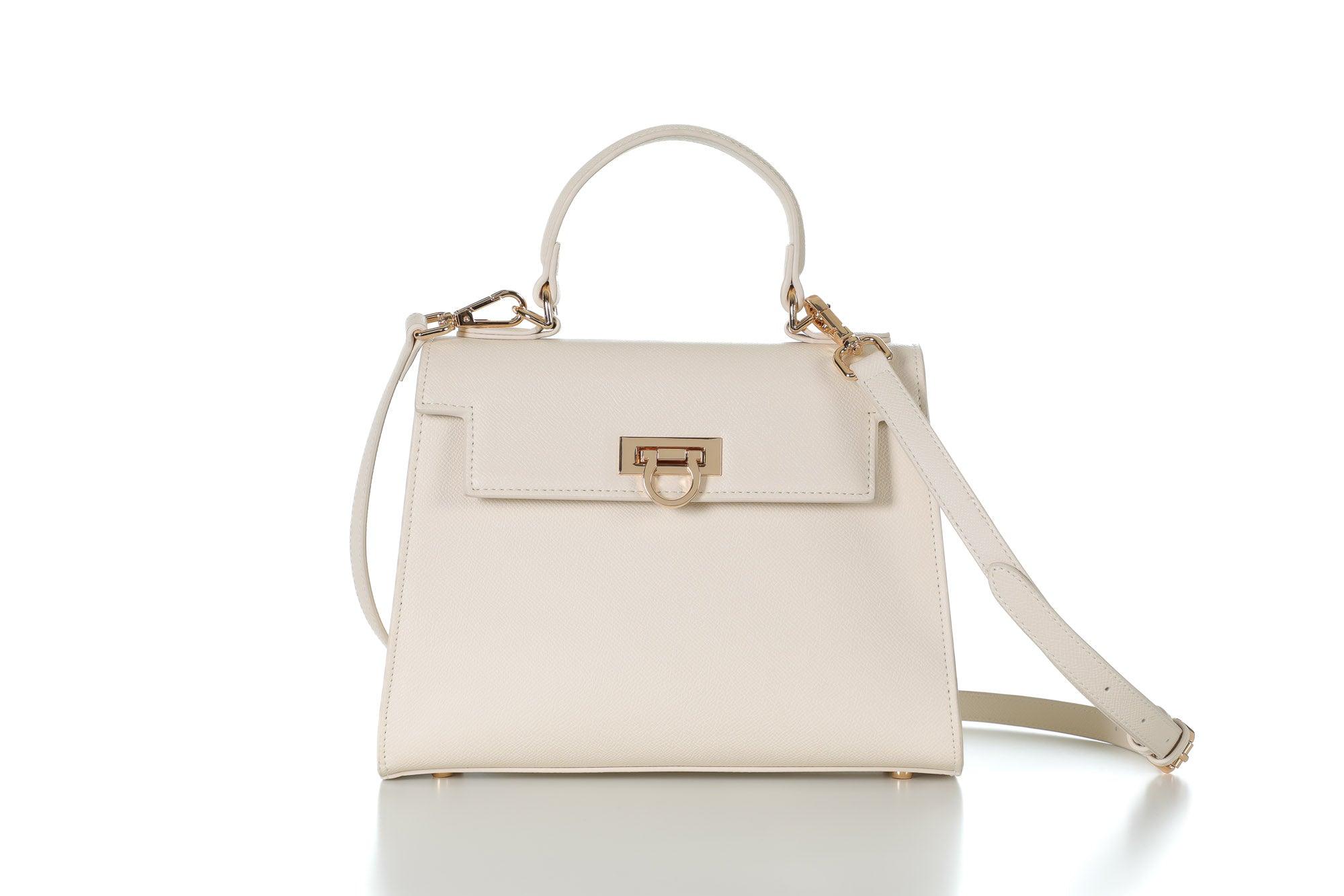 Layla Top-Handle Bag-Cream - Levantine