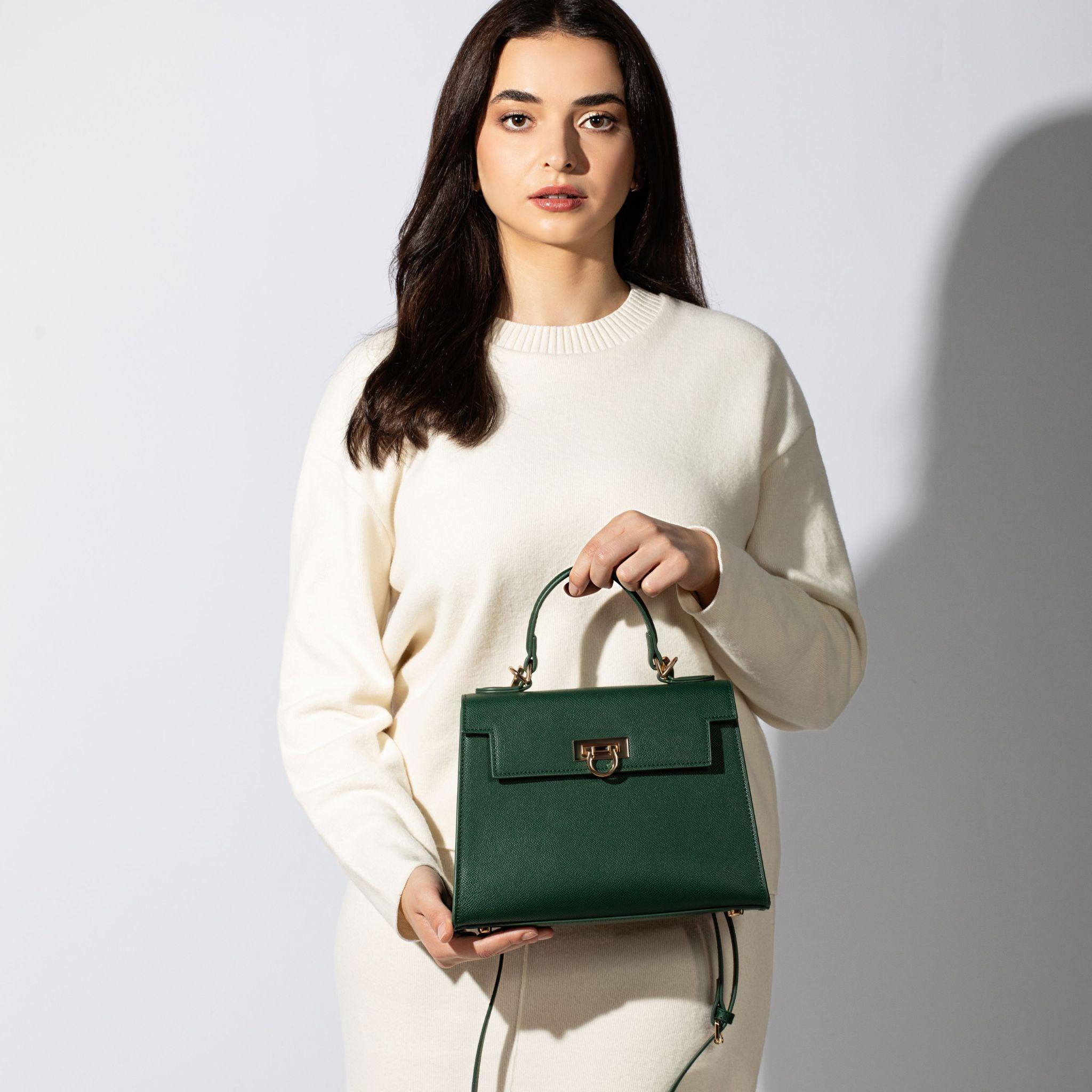 Layla Bag in Green - Levantine