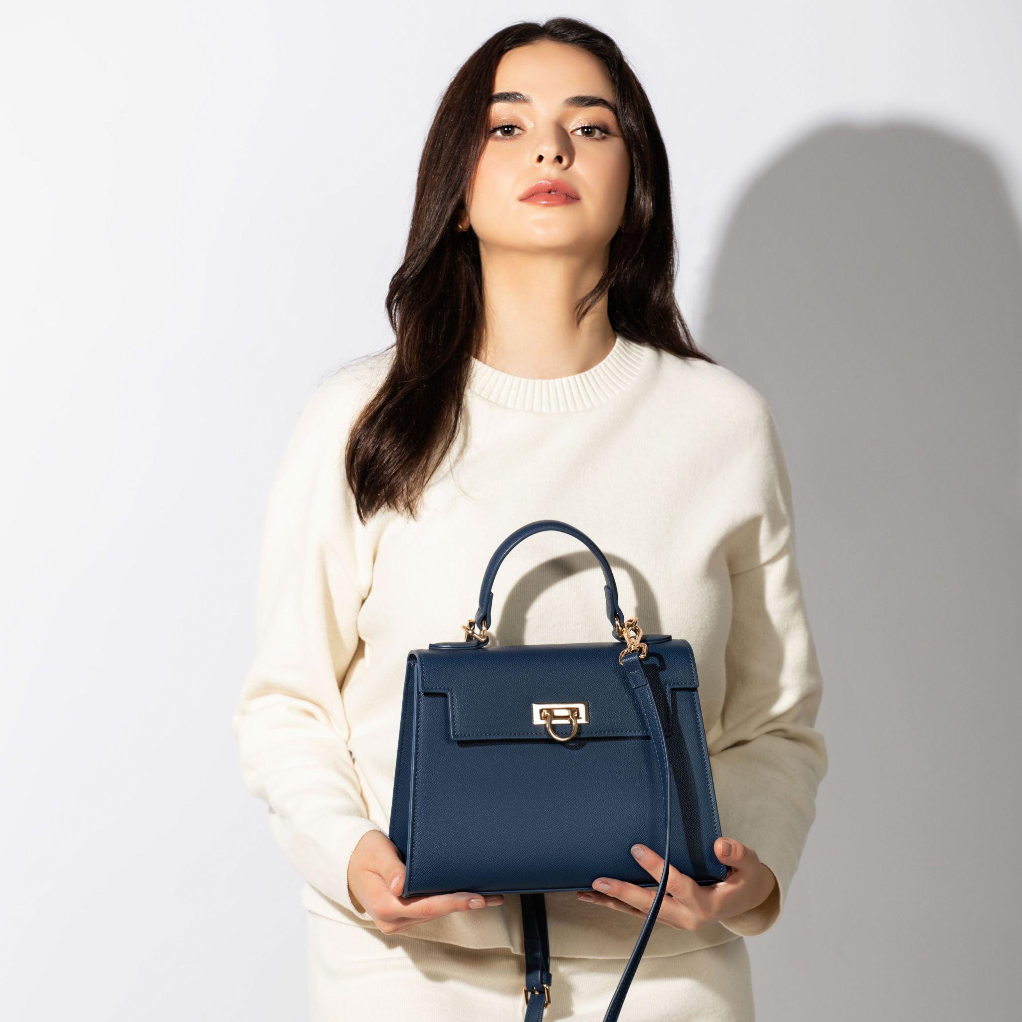 Layla Bag in Blue - Levantine