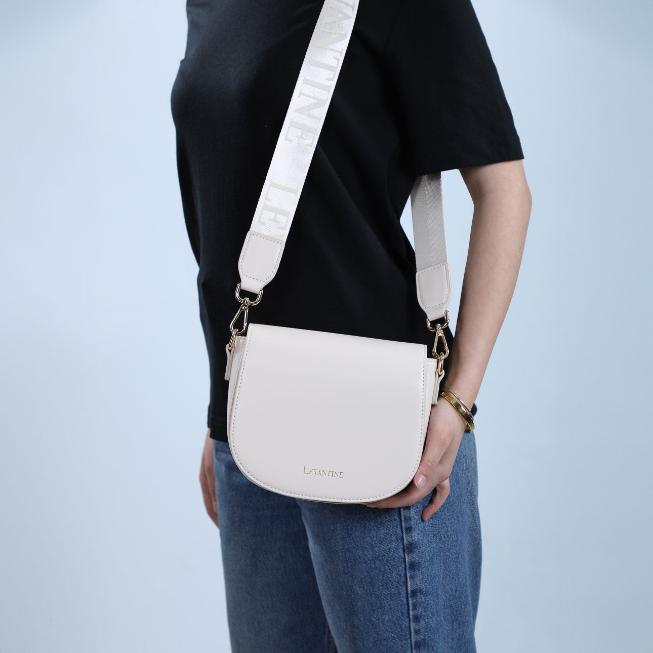 Nora Crossbody- Cream