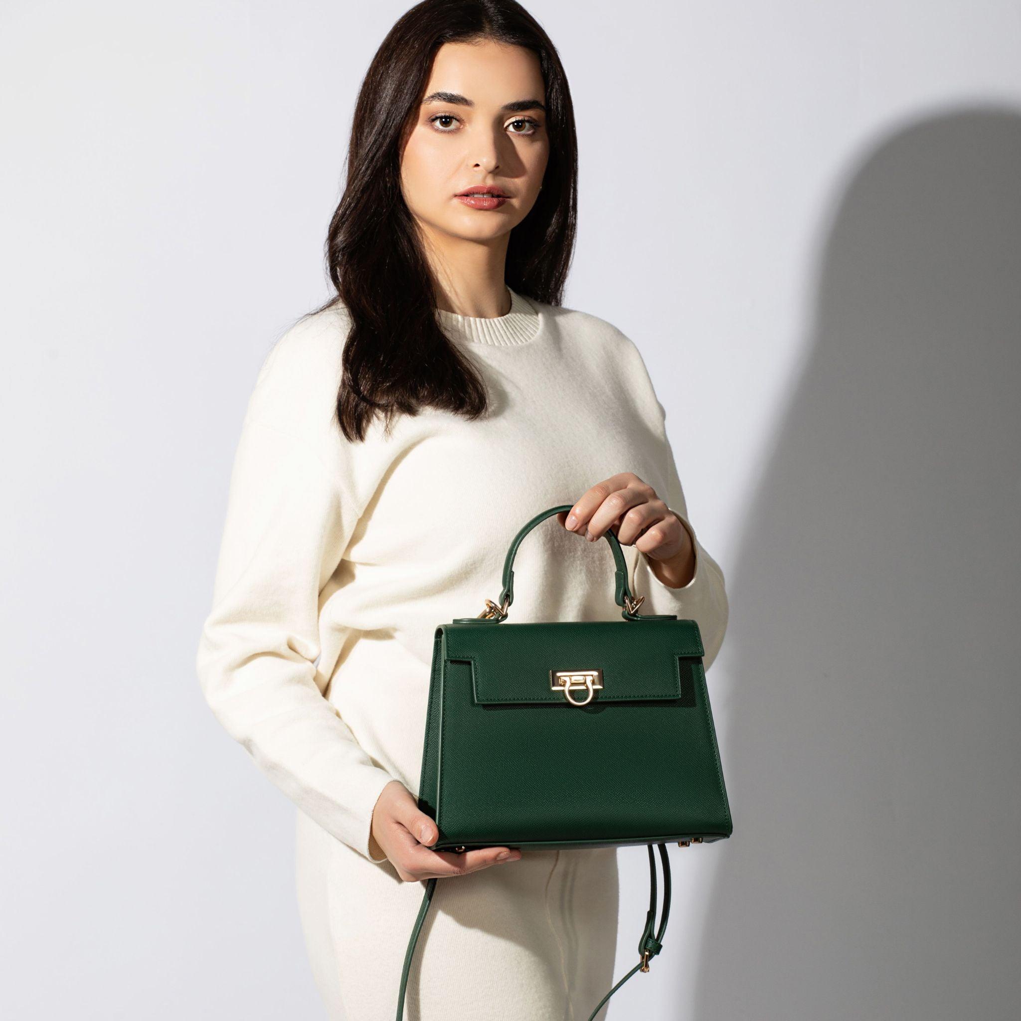 Layla Bag in Green - Levantine