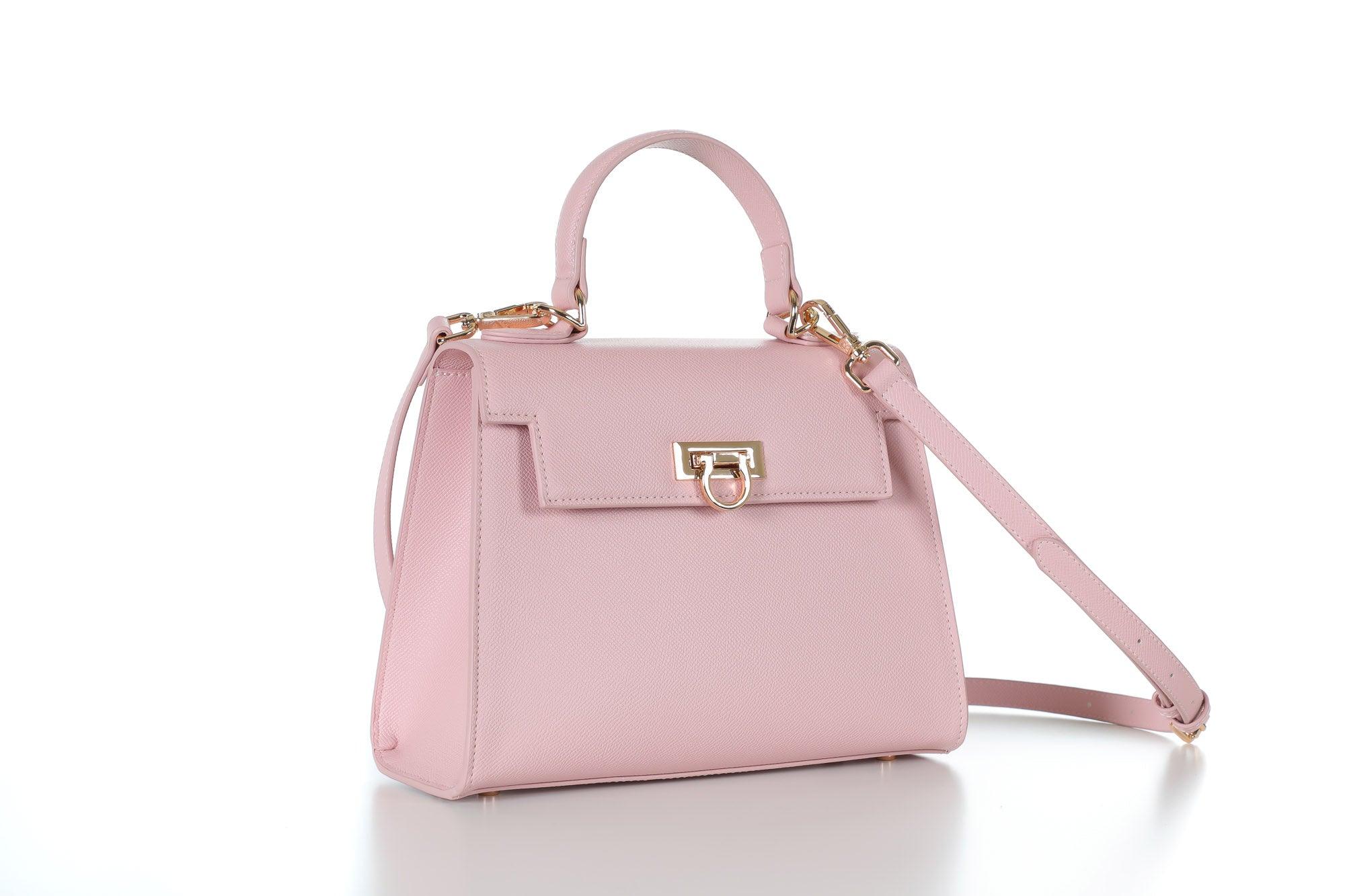 Layla Top-Handle Bag- Pink - Levantine