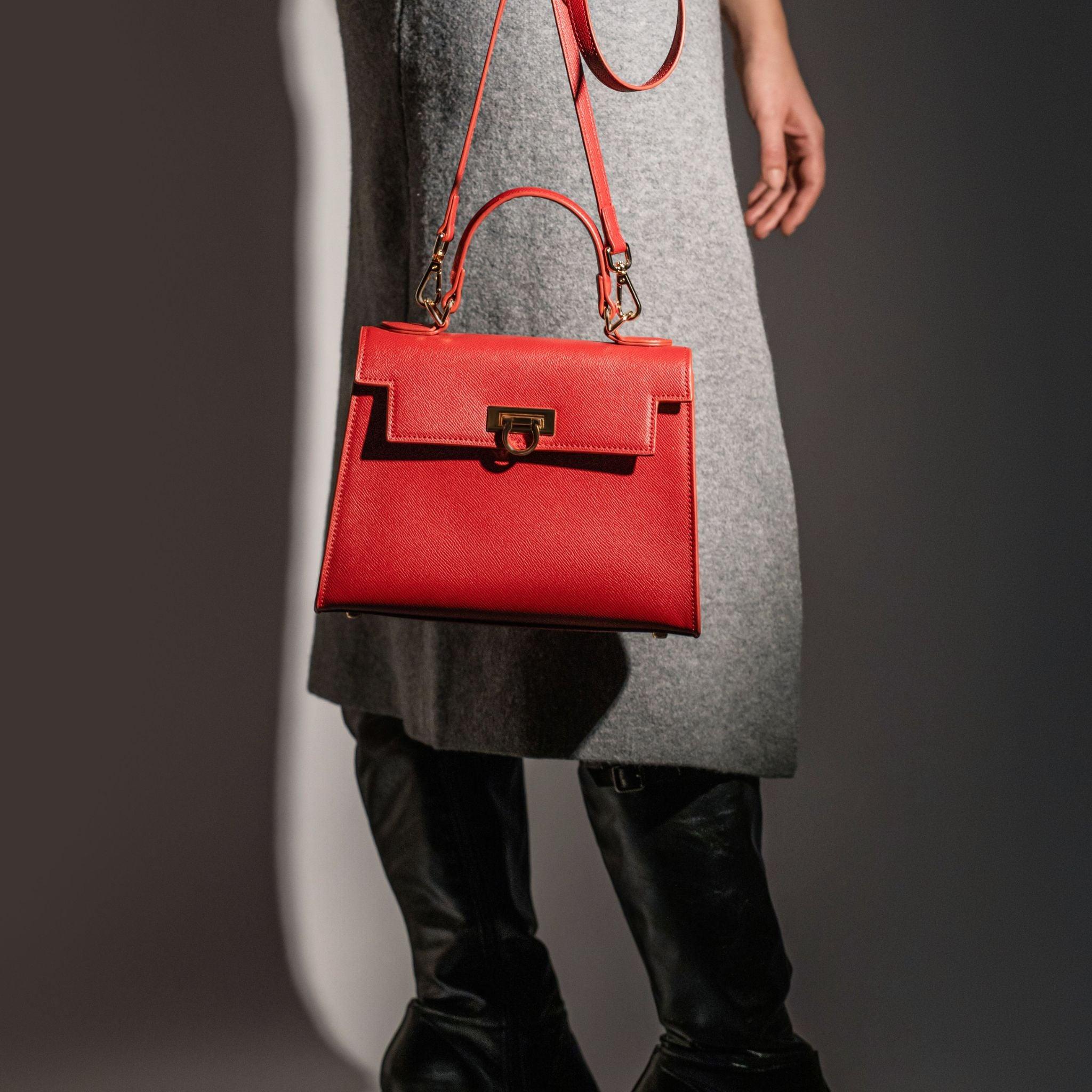Layla Bag in Red - Levantine